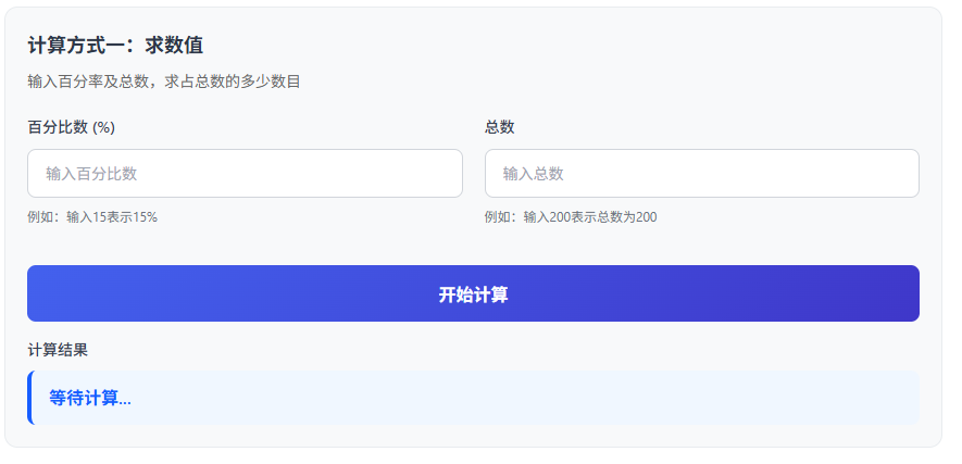 在线百分比计算器，百分比计算折后多少钱 - 乐工具